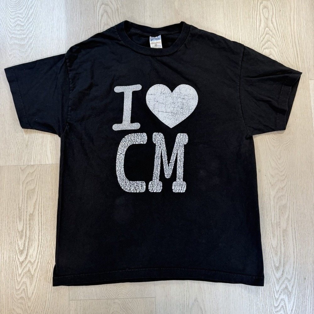 Basket case  Gallery I Heart CM Costa Mesa T-Shirt Black Large